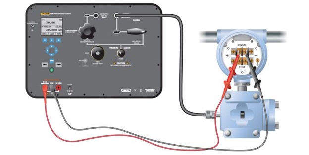 Calibration Pressure Transmitter Procedure Diagram